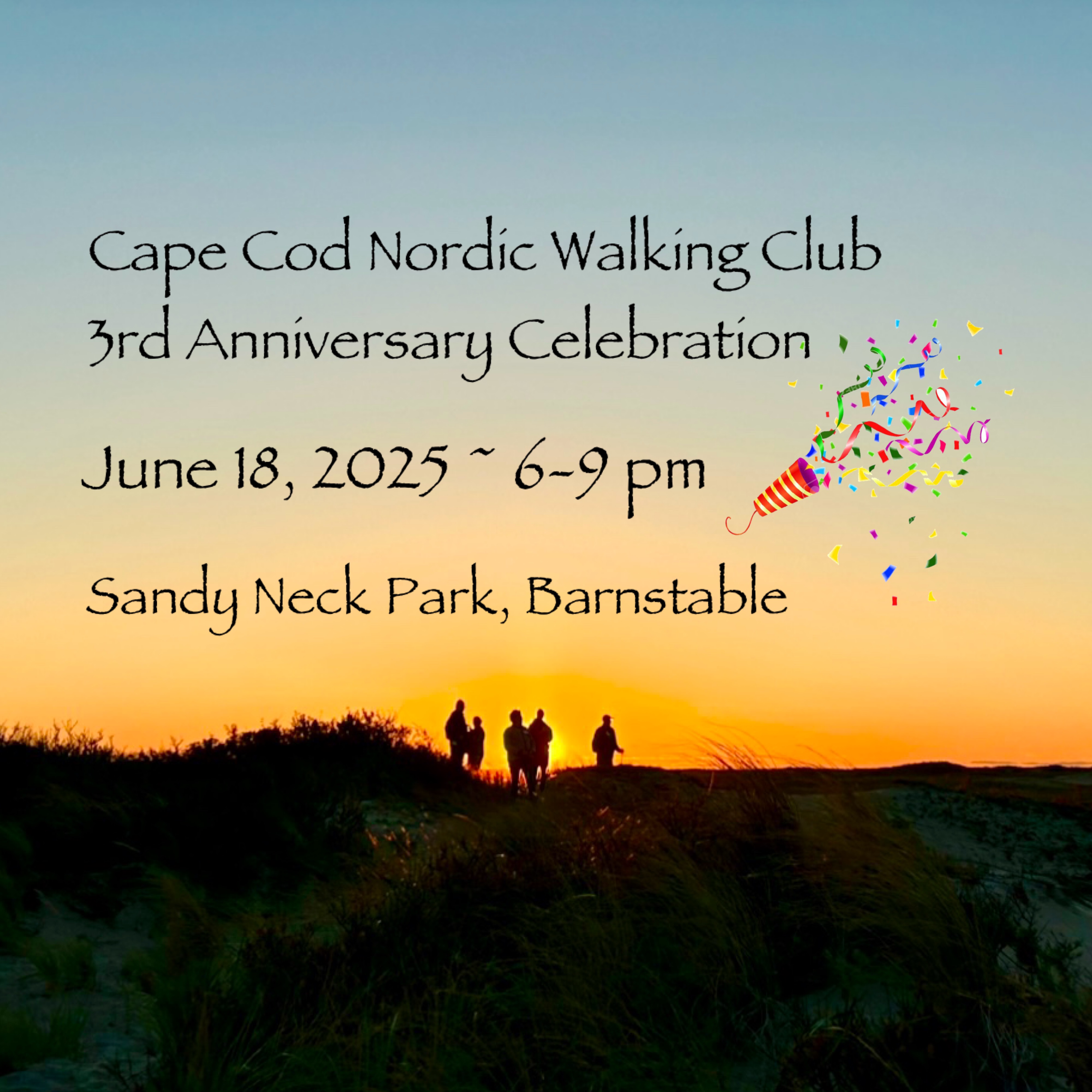 CCNW 3rd Anniversary Party, Sandy Neck Beach, Barnstable (Not a Potluck) CCNW 3rd Anniversary Party, Sandy Neck Beach, Barnstable (Not a Potluck)